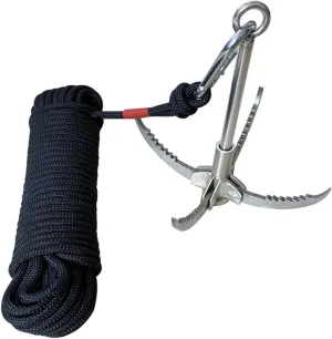 1 Set Large Graling Hook Paws Grappling Hook Folding Outdoor Claw for Camping Hiking