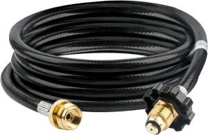 10Ft Propane Hose Adapter, Compatible with Mr.Heater/Big Buddy Heater, Hose Assembly with P.O.L Fitting for Propane Tank MH9B MH18B Series & More Indoor/Outdoor Heater