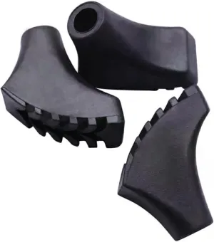 10pcs Hiking Pole Replacement Tips Outdoor Trekking Pole Accessories Rubber Foot Covers for Walking Sticks