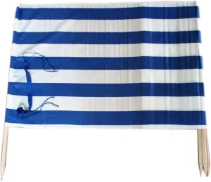 13 ft Beach Windscreen Privacy Wind Blocker   Free Bag and Mallet Made in Europe