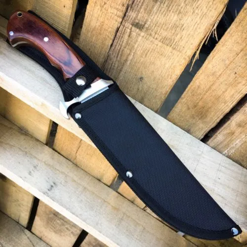 13.5" HEAVY DUTY HUNTING FIXED BLADE BOWIE Knife