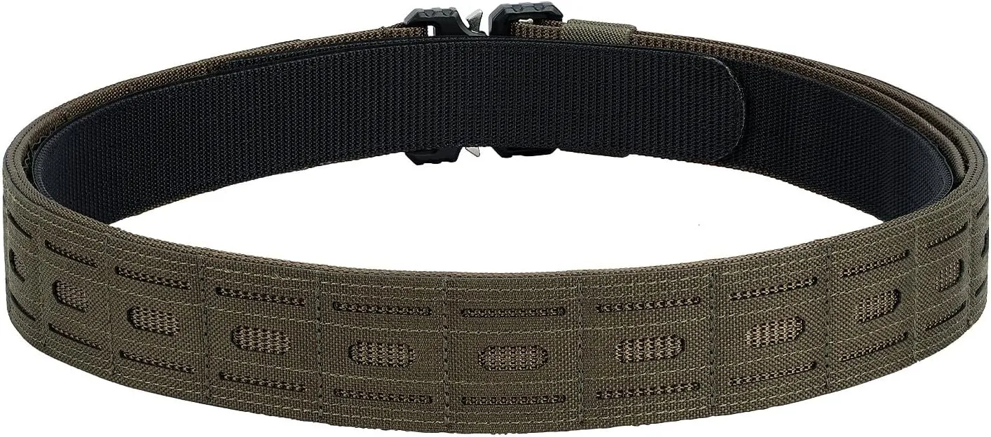 1.75" Tactical MOLLE Battle Belt with Quick Release Buckle 1.5" Inner Belt