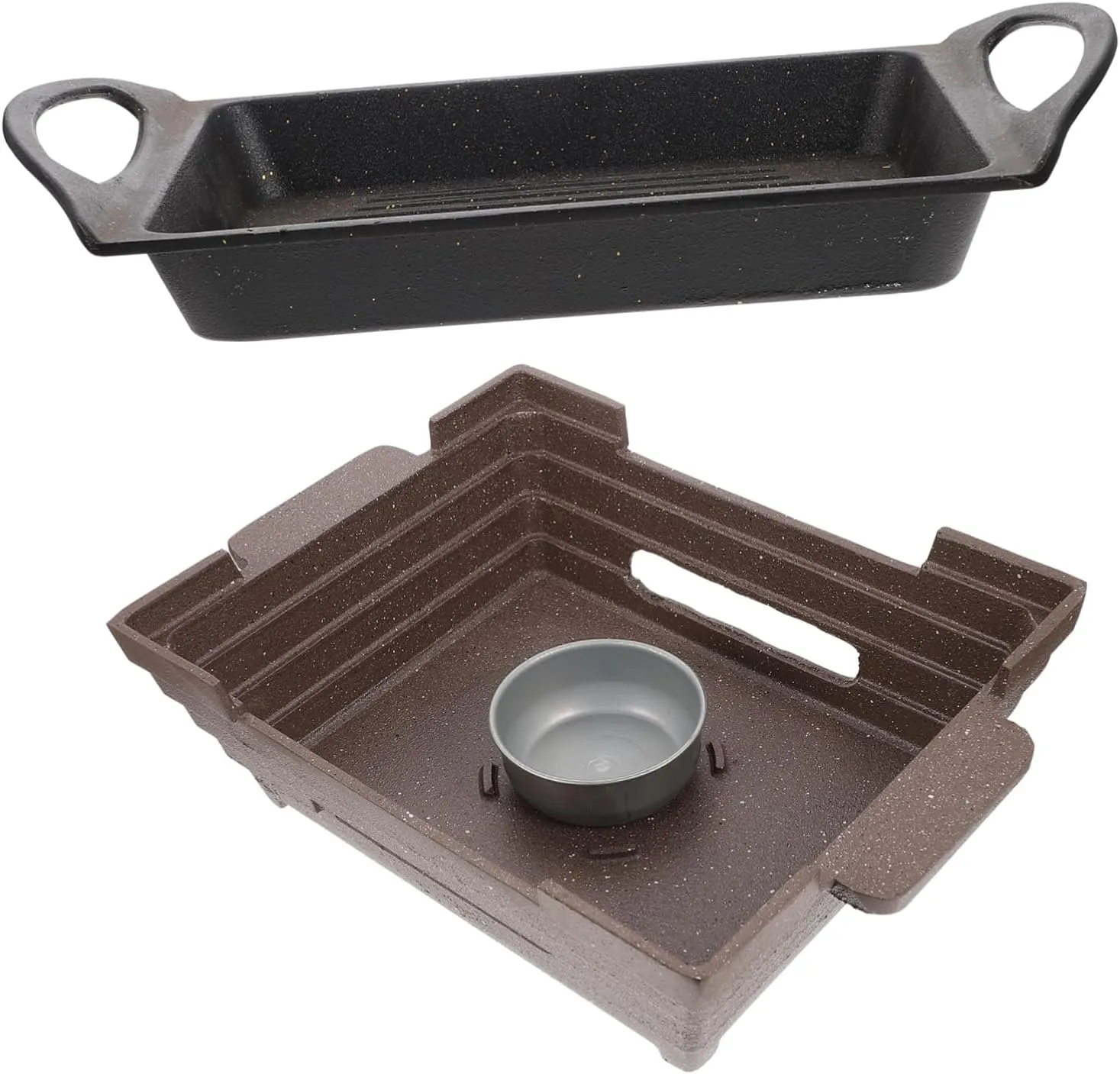 1Pc Multi Purpose Barbecue Stove Aluminium Alloy Grilled Fish Bbq Grill for Camping Easy to Clean Heat Resistant Outdoor Cooking Tool