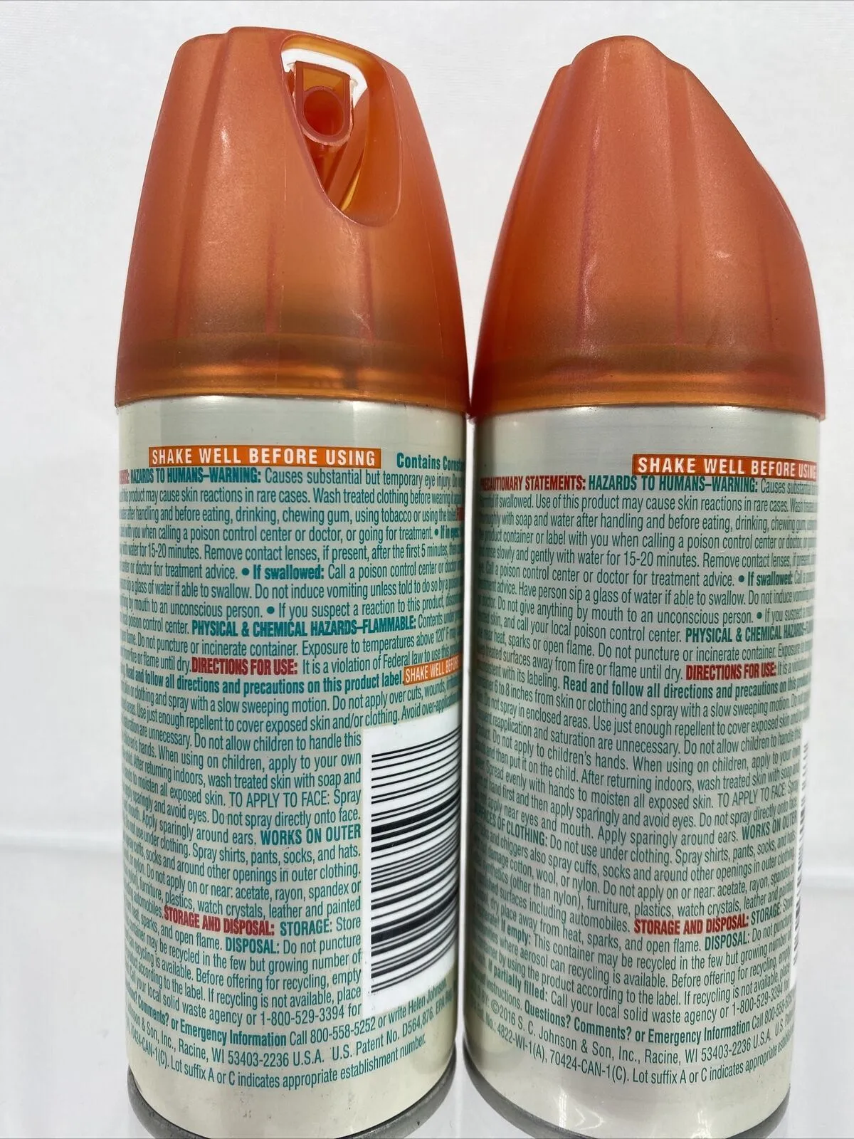 (2) OFF! Family Care Insect & Mosquito Repellent I Smooth & Dry Bug Spray 2.5oz