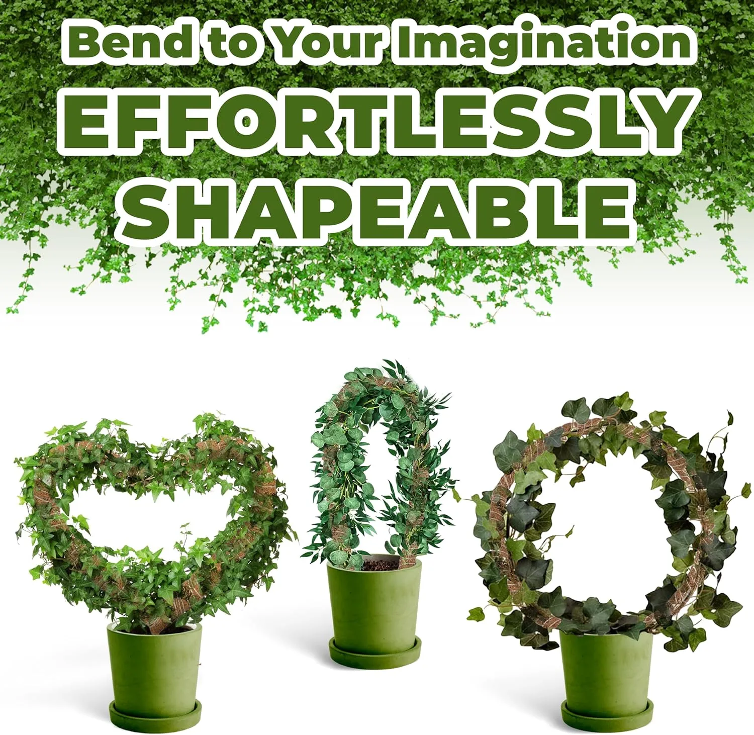 2 Pack 48 Inch Bendable Moss Pole Monstera Plant Support Stakes for Indoor Plants - Tall Moss Stick Trellis for Potted Climbers - Stem Support Accessories for Climbing Houseplants