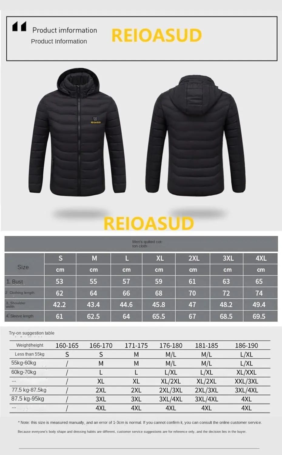 2025 Heated Hoodie Multiple Heating Zones Coat for Men and Women,Heated Jacket with 3 Heating Levels,Zip Heated Vest
