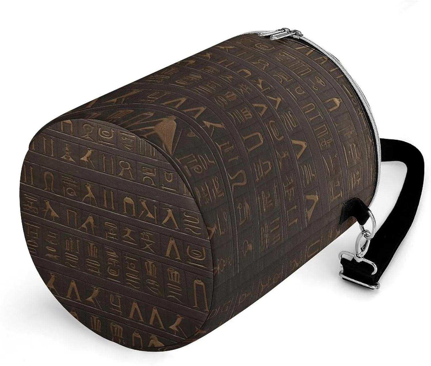 24 Cans Collapsible Soft Cooler Bag,Ancient Egyptian Hieroglyph Large Leakproof Camping Cooler,Portable Travel Cooler for Picnic, Camping, Beach, Trip
