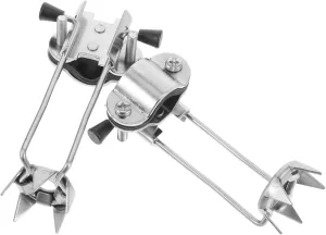 2pcs Stainless Steel Walking Stick Tips Climbing Pole Crampons for Trekking Accessories