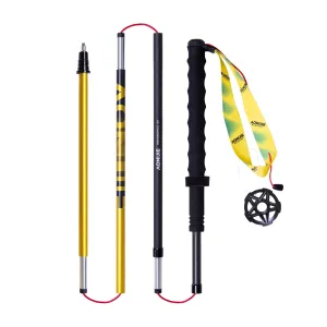 2pcs Ultralight Folding Carbon Fibre Hiking Pole