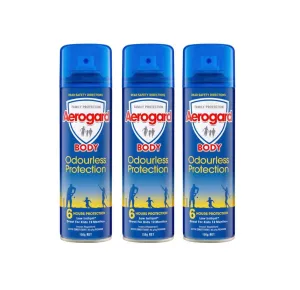 3 Pack Aerogard Odourless Insect Repellent Aerosol | 150g