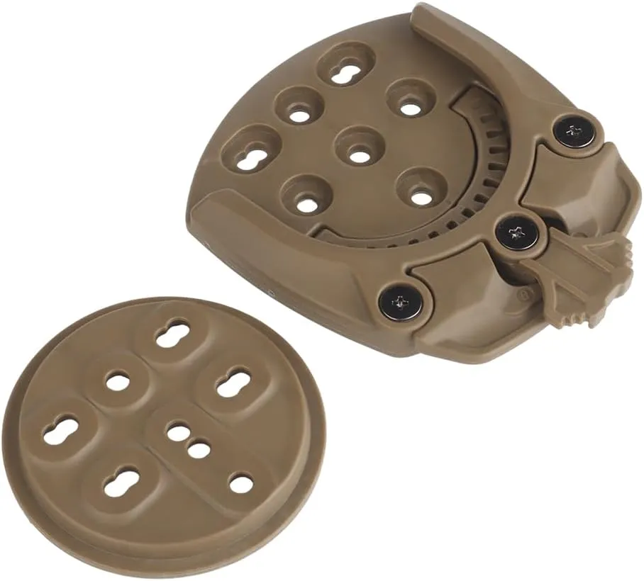 360 °Rotation Holster Platform Adapter Receiver Mounts Quick Connect Drop Leg Holster/Mid-Ride Universal Belt Loop