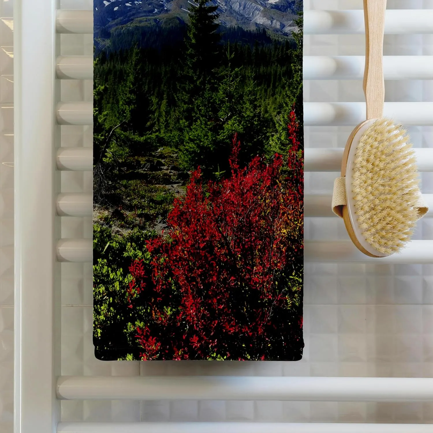 3dRose 22x30 Bath Hand Pool Towel - Mountain, Mt St Helen Wilderness, Washington, USA - US48 MHE0006 - Michel Hersen Mountains