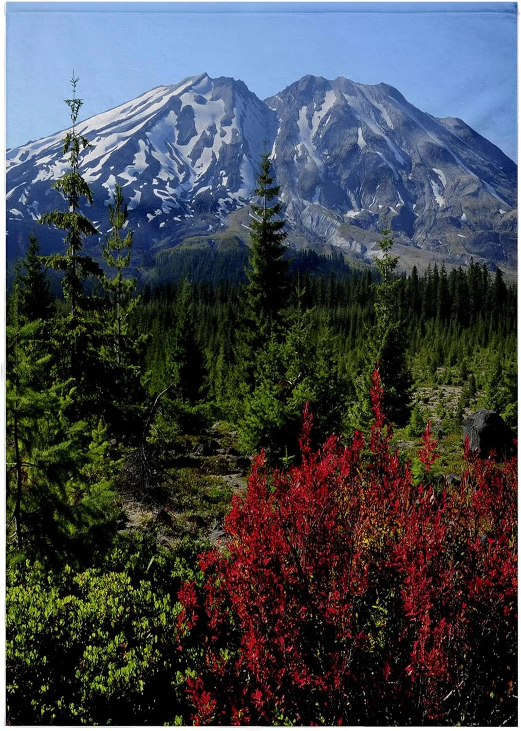 3dRose 22x30 Bath Hand Pool Towel - Mountain, Mt St Helen Wilderness, Washington, USA - US48 MHE0006 - Michel Hersen Mountains