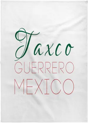 3dRose Taxco, Guerrero, National Colors Patriot Mexico Home Town Design - Towels (twl-311596-2)