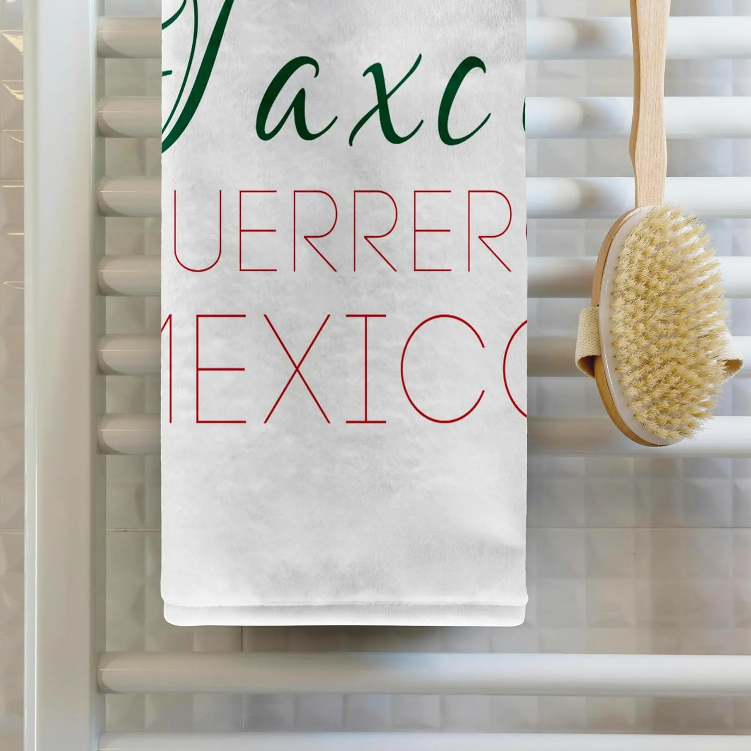 3dRose Taxco, Guerrero, National Colors Patriot Mexico Home Town Design - Towels (twl-311596-2)