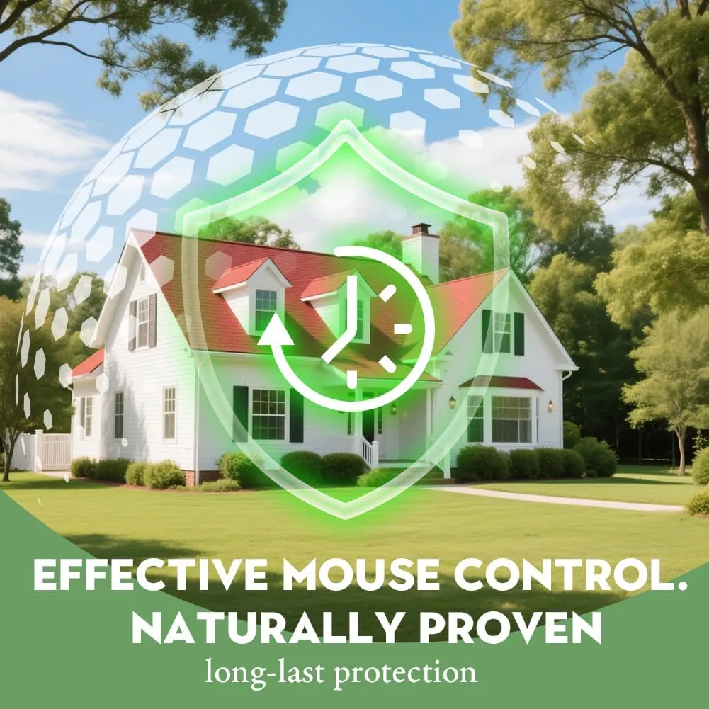 48Pcs Mice Rodent Repellent, Peppermint Oil to Repel Mice and Rats