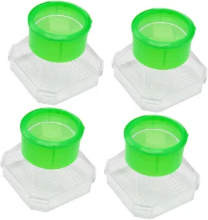 4pcs Insect Observation Box with Magnifier Collection Kit for Boys and Girls Nature Exploration for Observing Leaves and Minerals