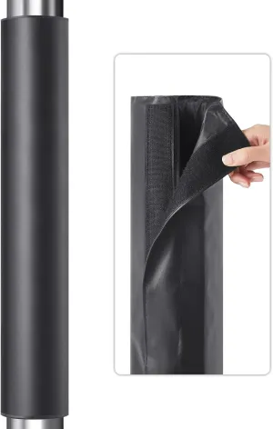 4" Basketball Pole Pads 47.2" Tall Basketball Pole Paddings Weather Resistant Waterproof Garage All Weather Pad for Player Protection and Safety