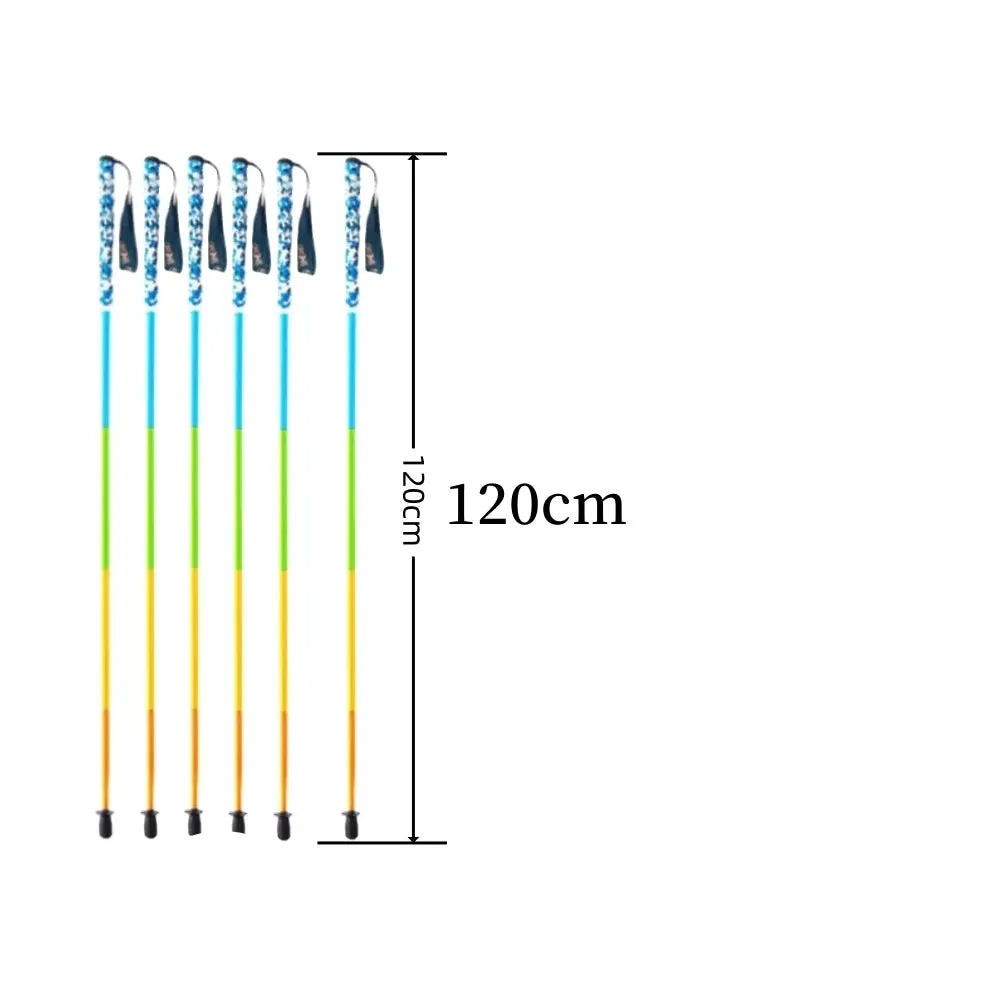 5-Section Folding Trekking Poles - Carbon Fiber