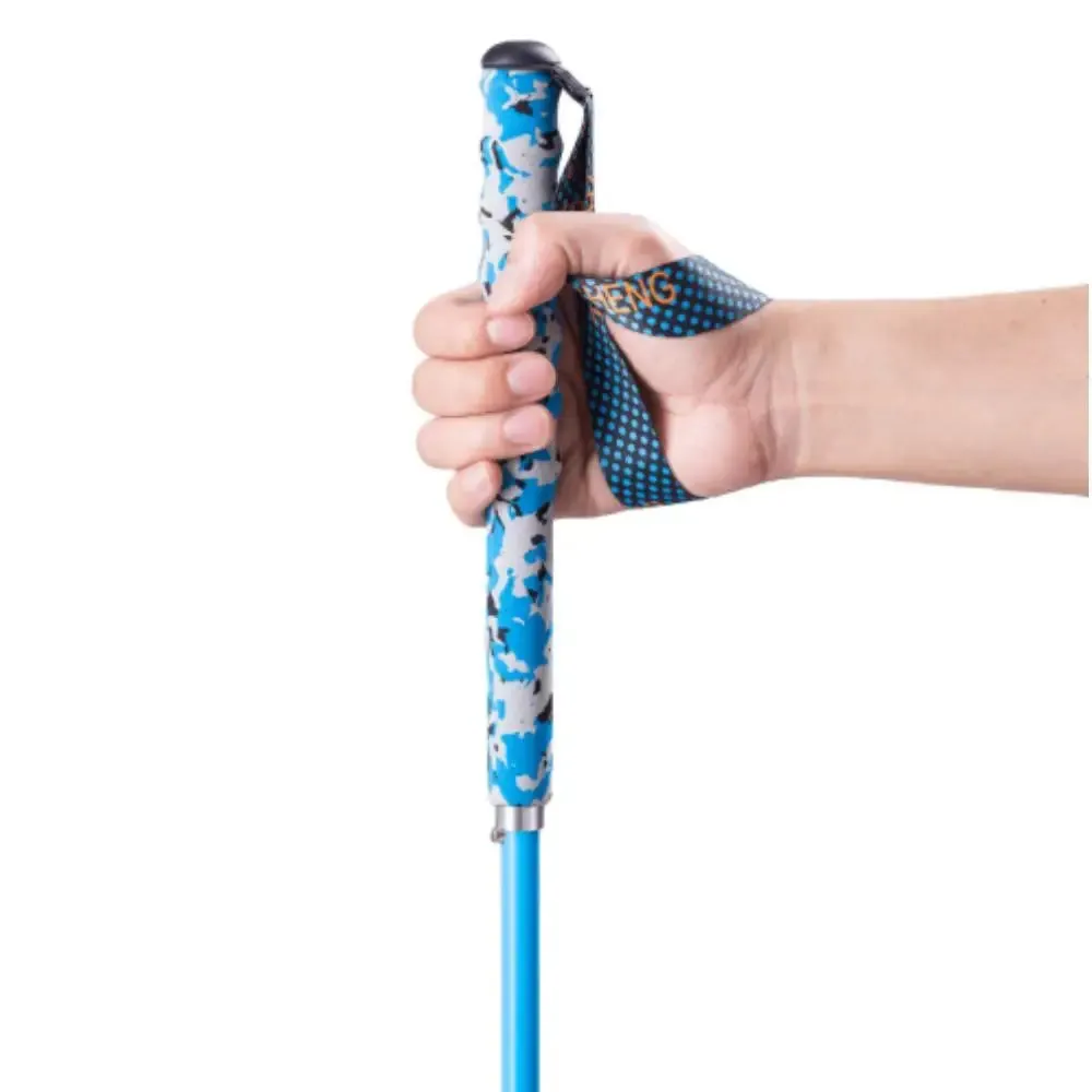 5-Section Folding Trekking Poles - Carbon Fiber