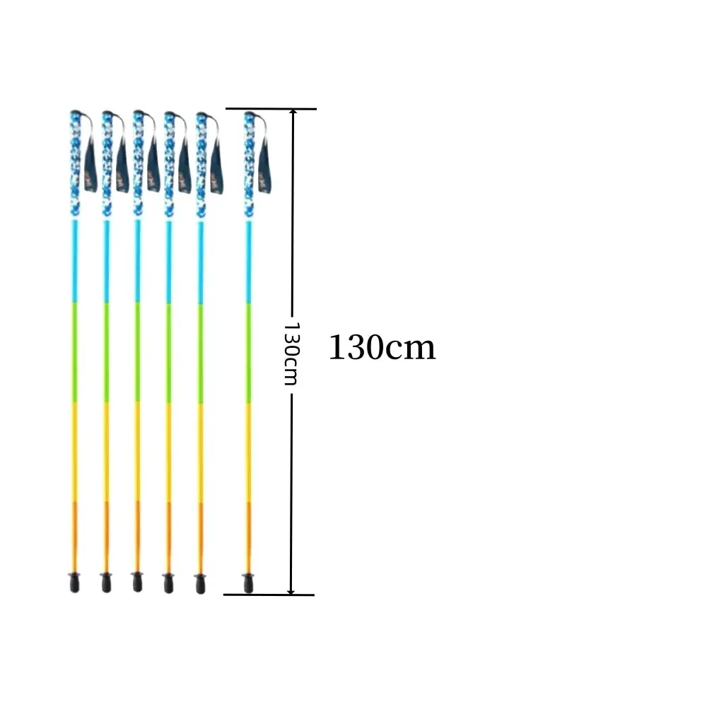 5-Section Folding Trekking Poles - Carbon Fiber