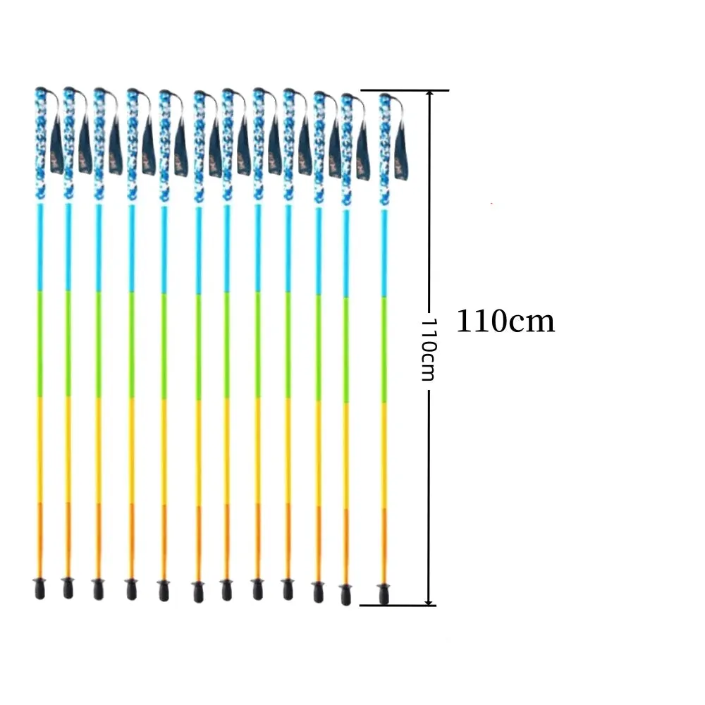 5-Section Folding Trekking Poles - Carbon Fiber