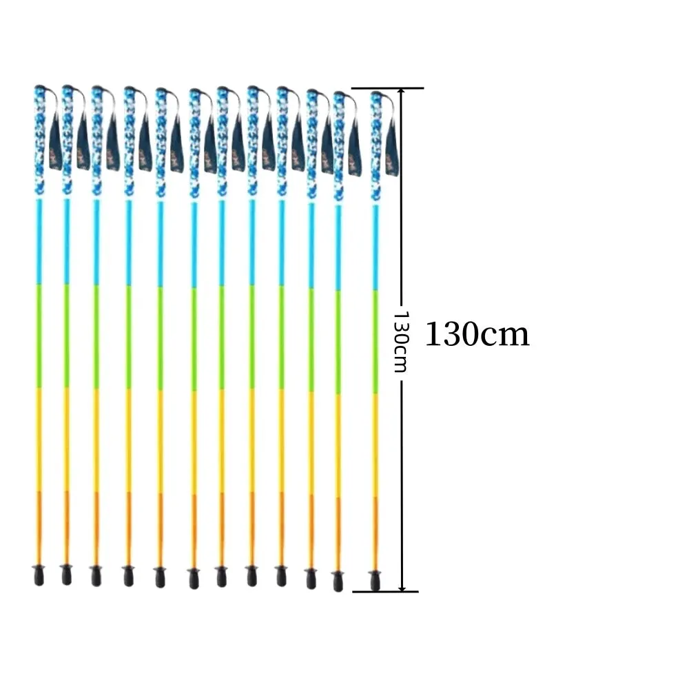 5-Section Folding Trekking Poles - Carbon Fiber