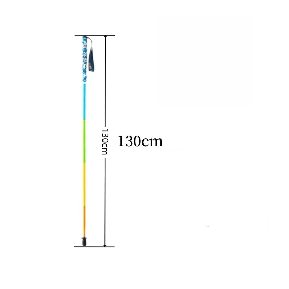 5-Section Folding Trekking Poles - Carbon Fiber