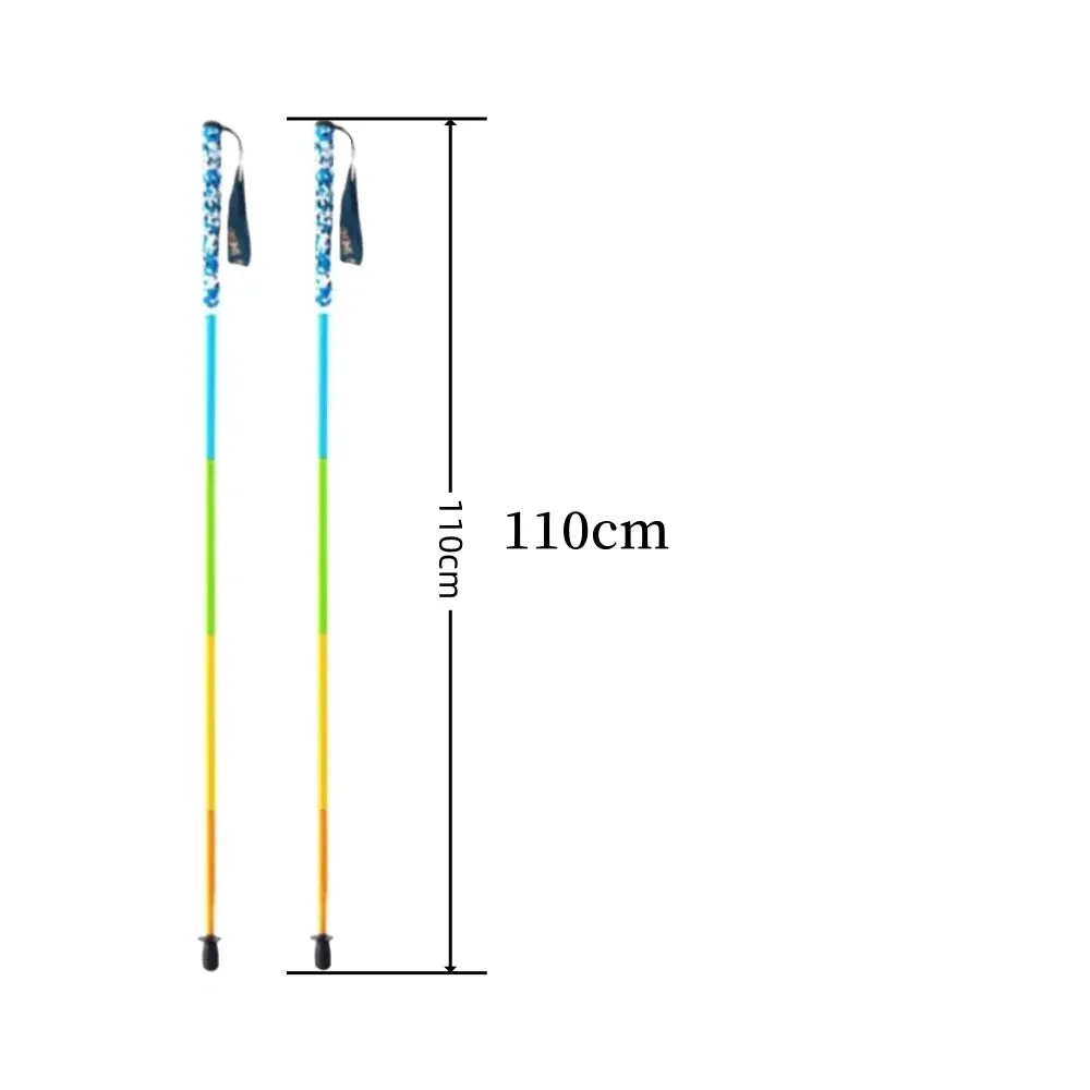 5-Section Folding Trekking Poles - Carbon Fiber