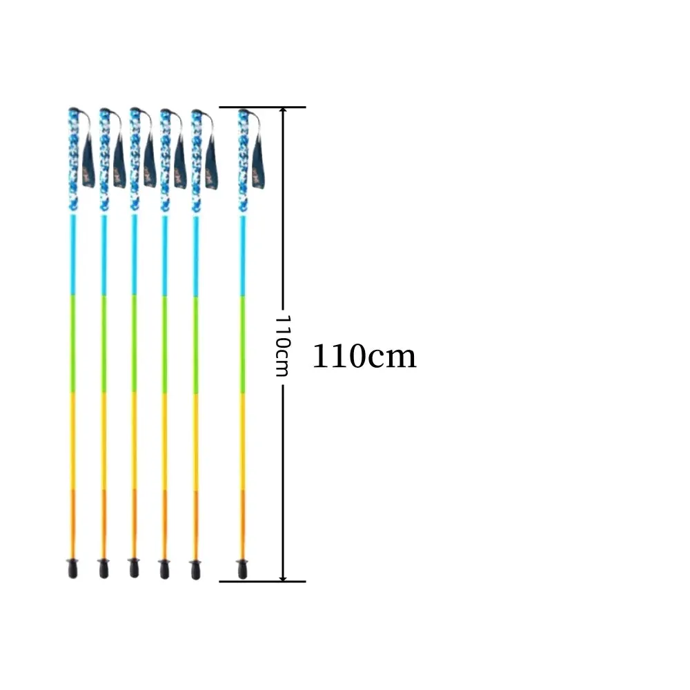 5-Section Folding Trekking Poles - Carbon Fiber