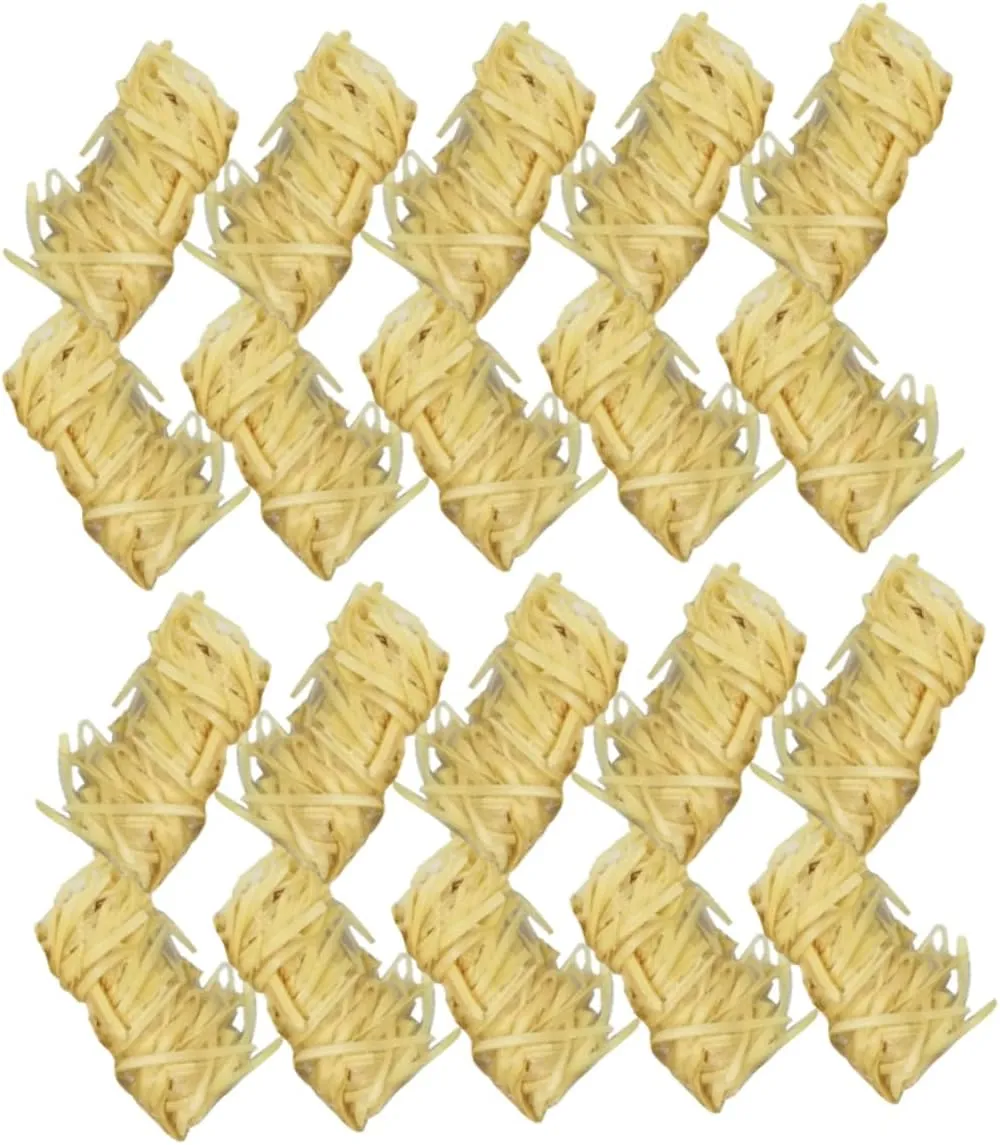 50Pcs Natural Wooden Fire Starters Quick Lighting Firelighters for Campfires Grills Barbecues Outdoor Cooking for Hiking Camping and Backyard Bbqs