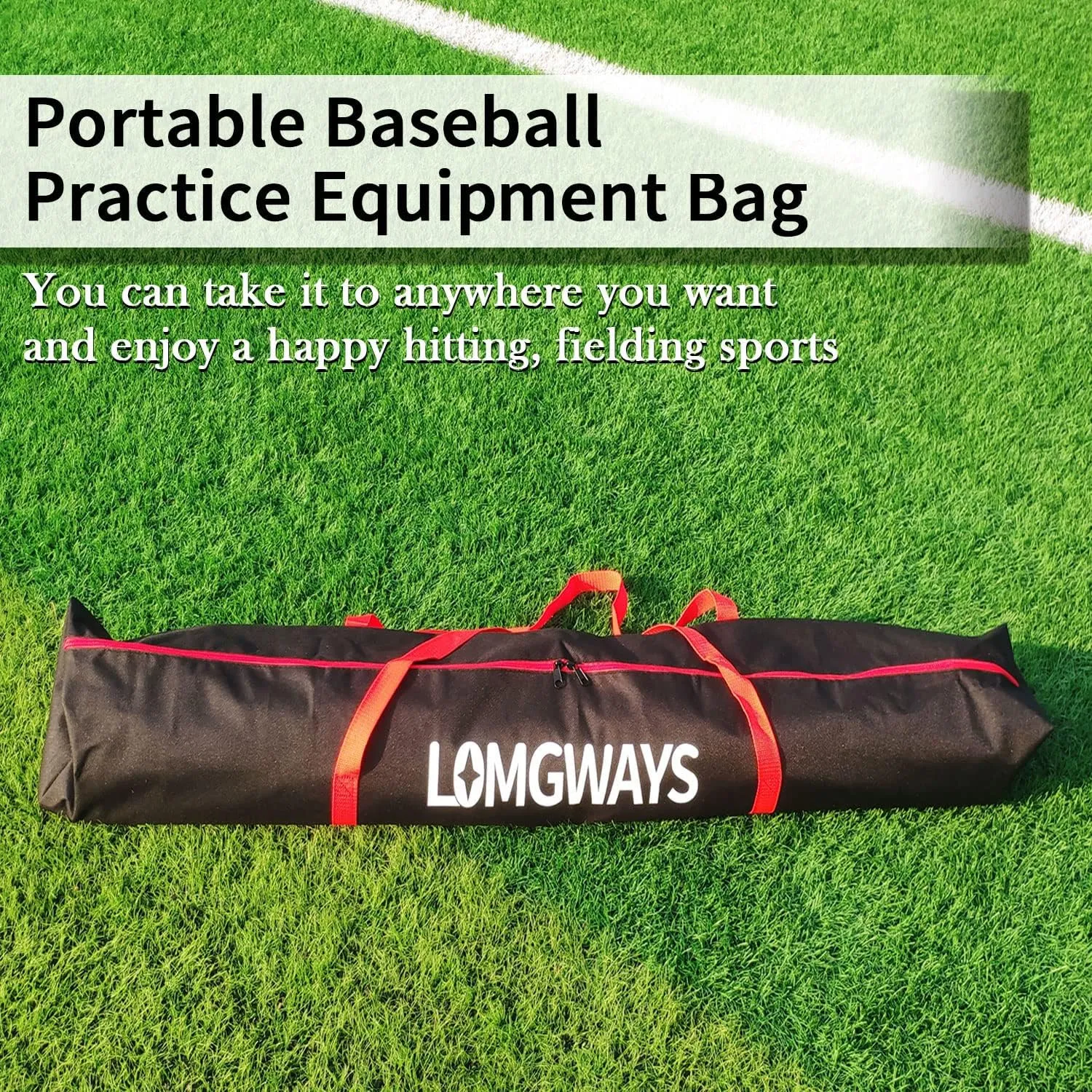 7x7ft/8x8ft Baseball Softball Net with Steel Frame for Batting, Hitting, Pitching, Portable Baseball Batting Net with Carry Bag, Great for All Levels