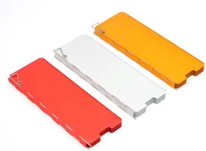 8 Plates Windscreen Barbecue Stove Windscreen Compact Folding for Camping Hiking