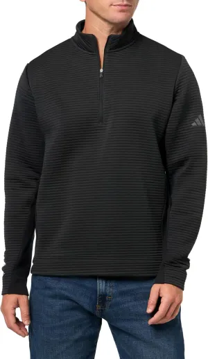 adidas Men's Ultimate365 DWR Textured Quarter-Zip Pullover
