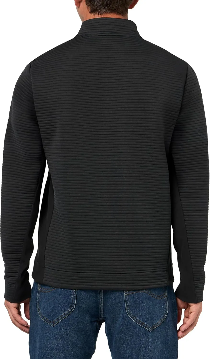 adidas Men's Ultimate365 DWR Textured Quarter-Zip Pullover