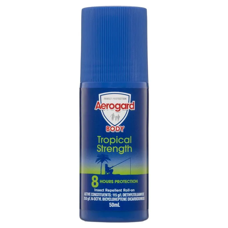 Aerogard Tropical Strength Insect Repellent Roll On - 50mL