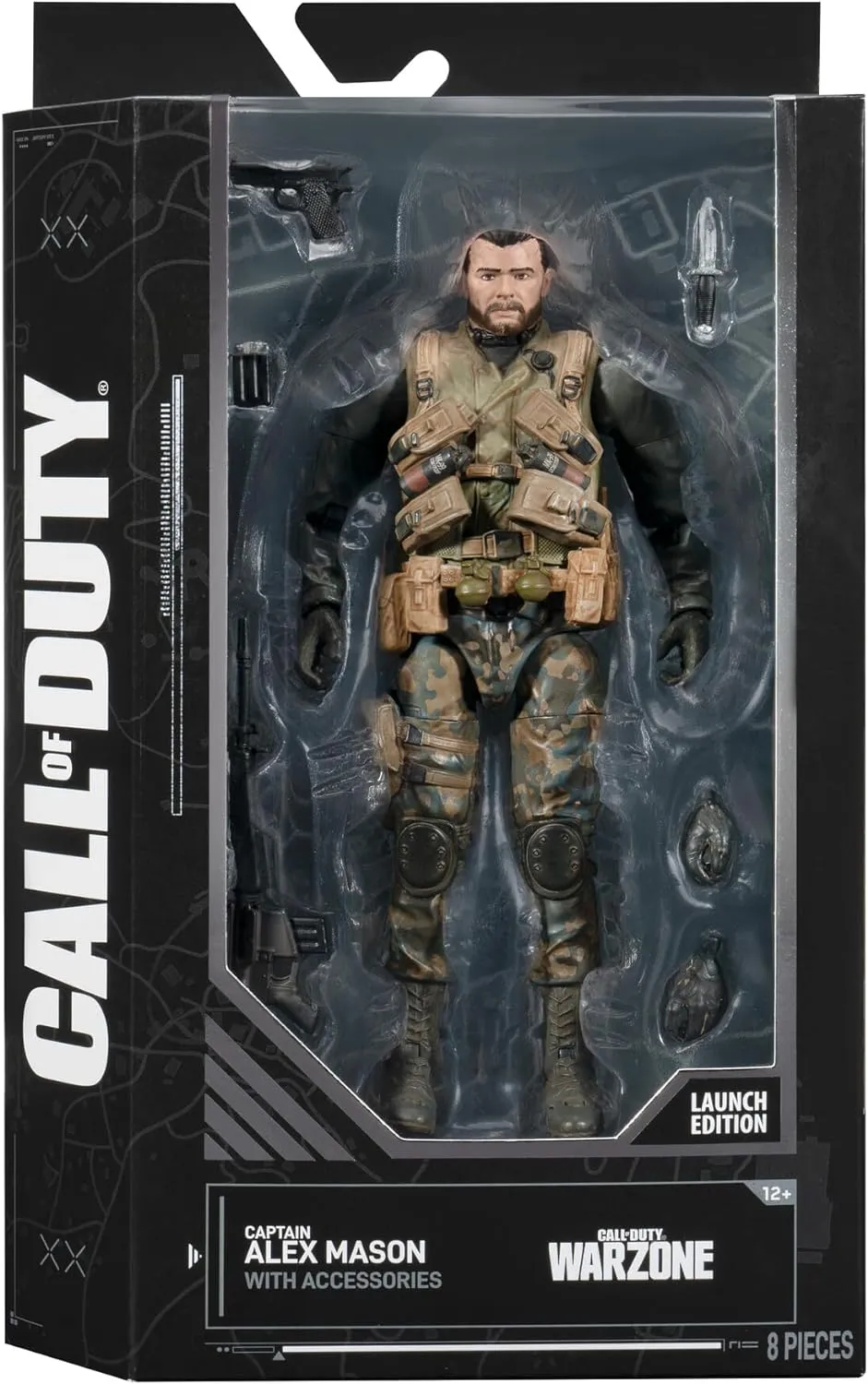 Alex Mason - 6.5-inch Articulated Figure with Swappable Hands and Weapon Accessories