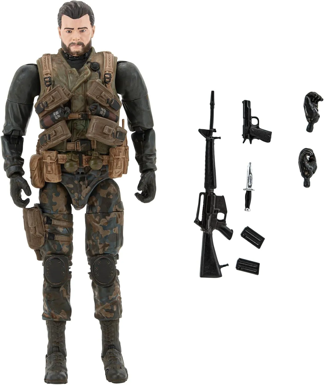 Alex Mason - 6.5-inch Articulated Figure with Swappable Hands and Weapon Accessories
