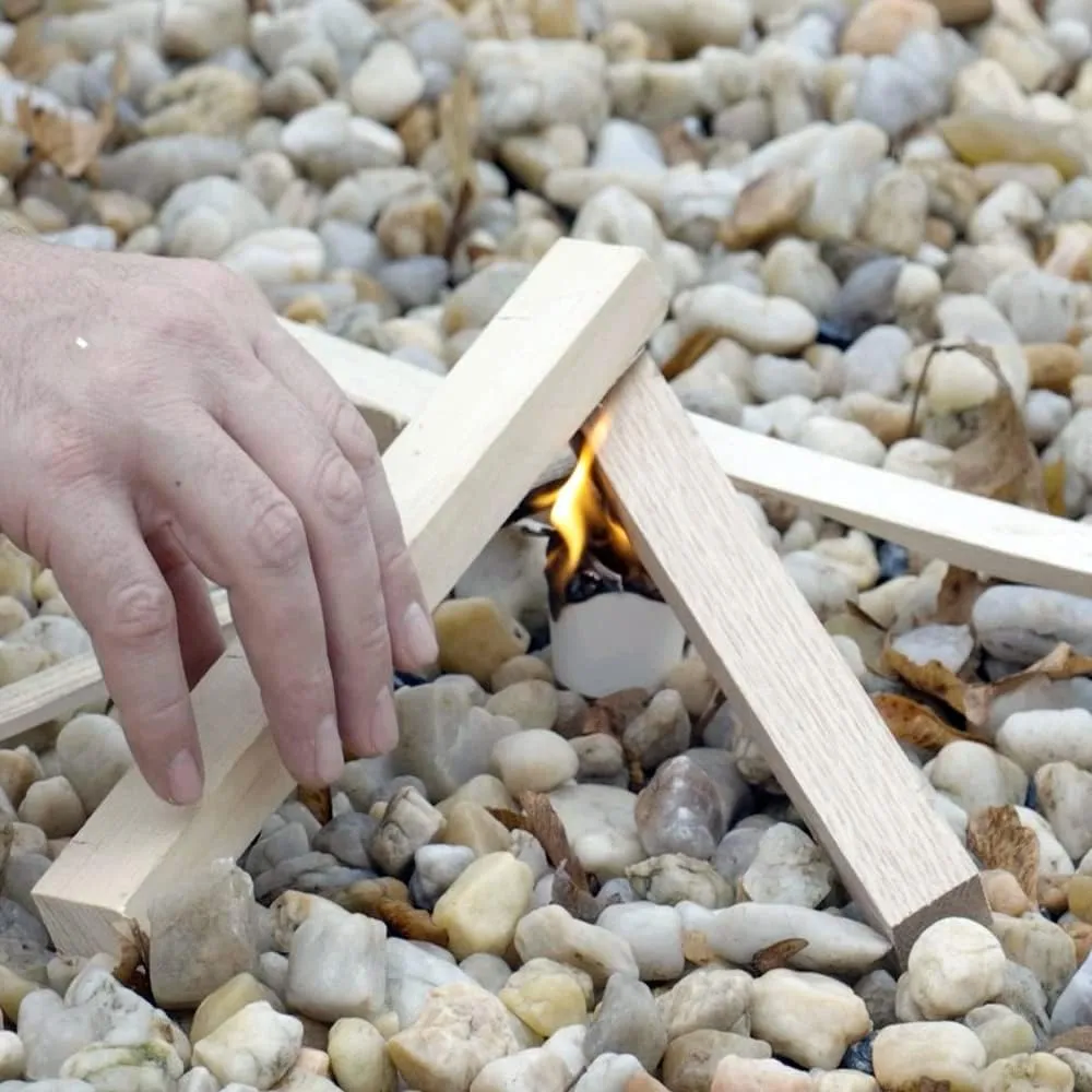 Allen's Natural Kindling Wood – 20 LB Box of Kiln-Dried Fire Starter Sticks for Campfires, Wood Stoves & BBQ – Easy to Light Fire Pit – Clean Burn Fire Starter Logs – No Chemicals or Odors