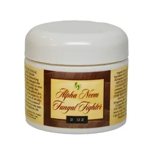Alpha Neem Fungal Fighter Cream All Natural Thick Healing Soothing For Healthy Skin! (2.0 Oz Travel Size) Made in America