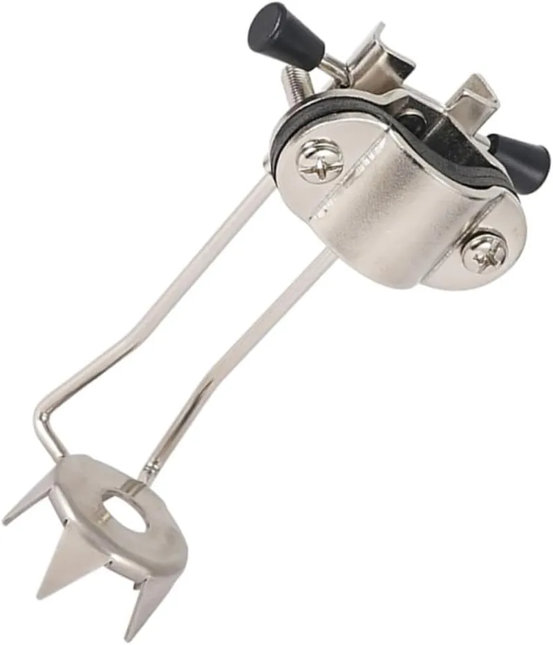 Aluminum Alloy Ice Snow Cane Tip for Trekking Poles Mountaineering Tool Silver Easy Install