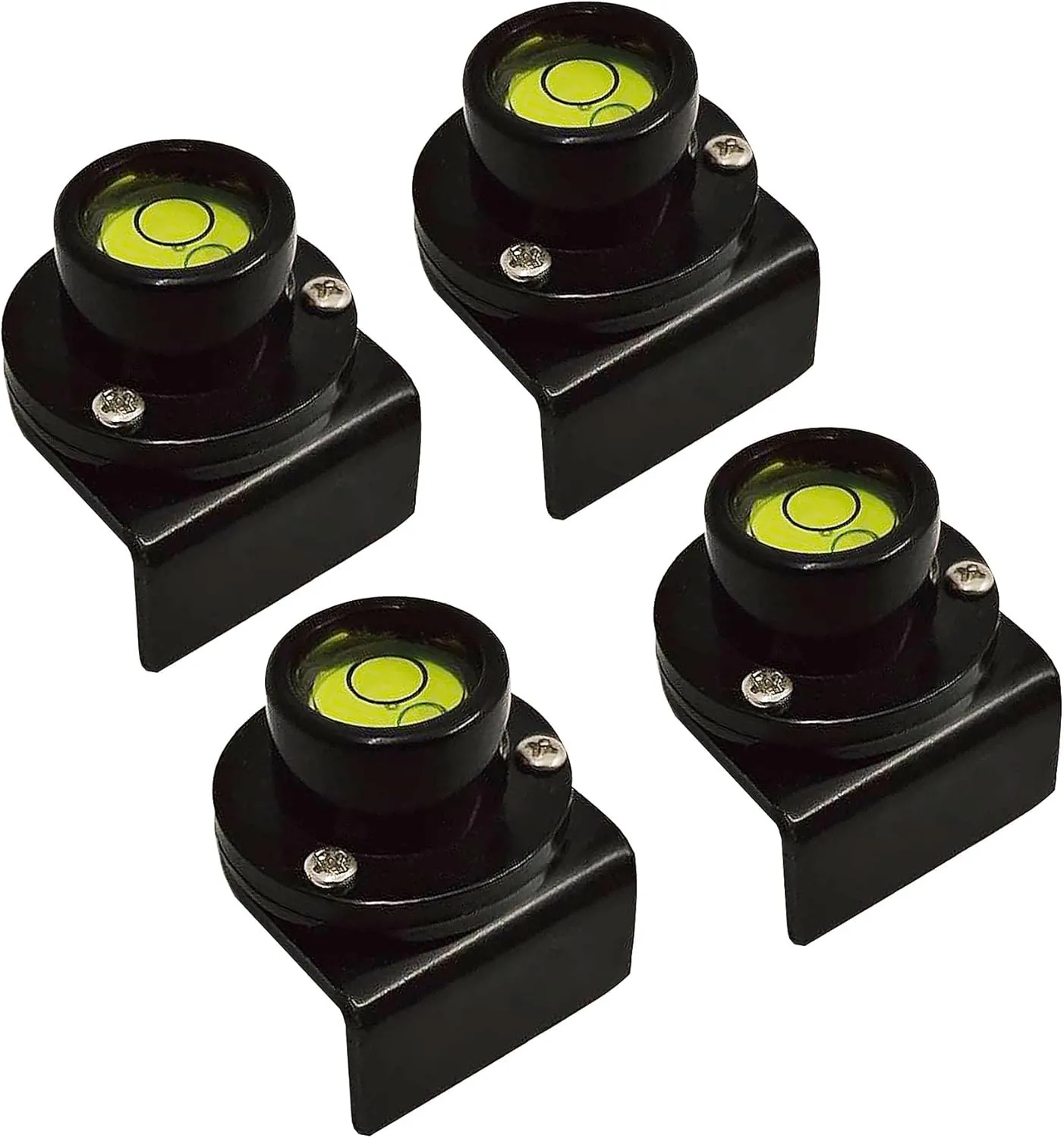 Aluminum Builders Grade Rod Bubble Level for Upright Position of the Rod Pole Staff, Compatible with Leica, Topcon, Seco, CST/Berger, Johnson, Nedo, NWI and More (4, Green)