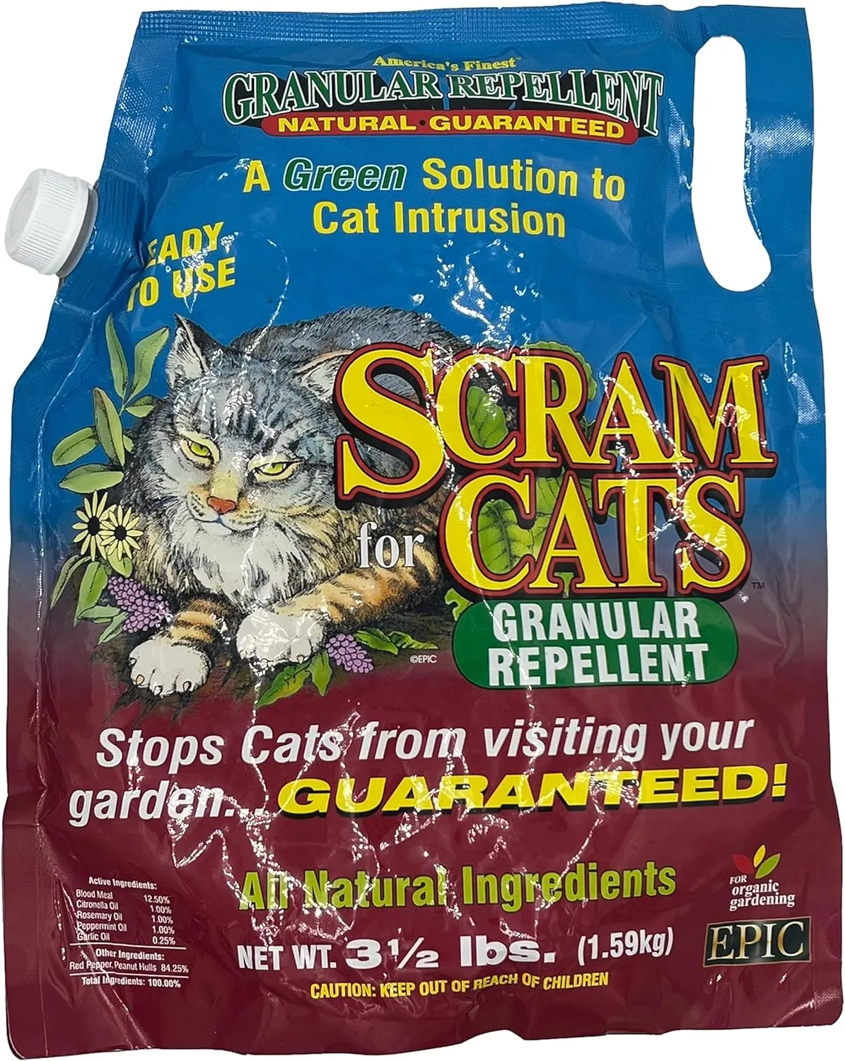 America's Finest Scram for Cats Granular Repellent