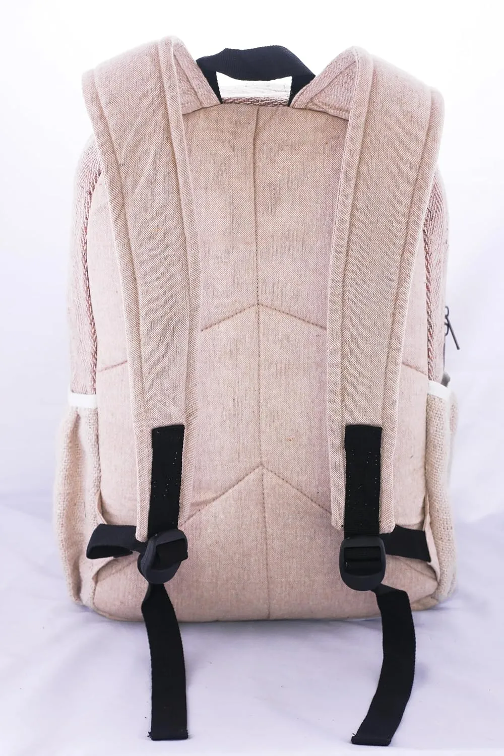 Anitya Hemp Backpack, Multi-Functional Pockets, Eco-Friendly, Unisex, Hiking Daypack, Durable Rucksack (AHLB06)
