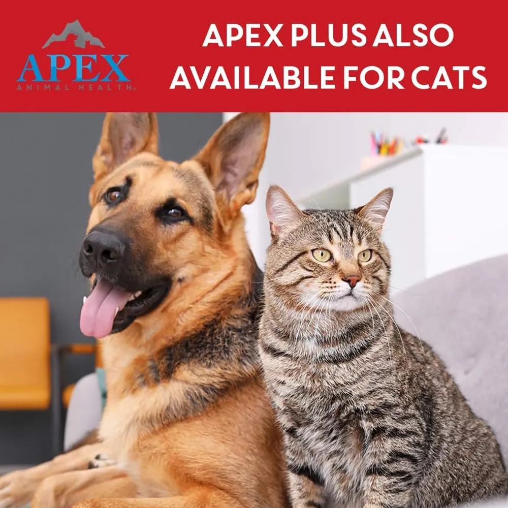 Apex Plus Flea and Tick Prevention for Dogs | X-Large (89-132 lbs) | 6-Month Supply | Dog Flea and Tick Treatment | 24-Hour Activation, Waterproof, 30-Day Protection