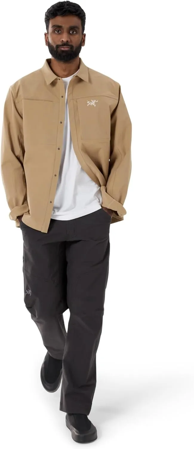 Arc'teryx Cronin Cotton Overshirt Men's | Cotton-Blend Bouldering Overshirt