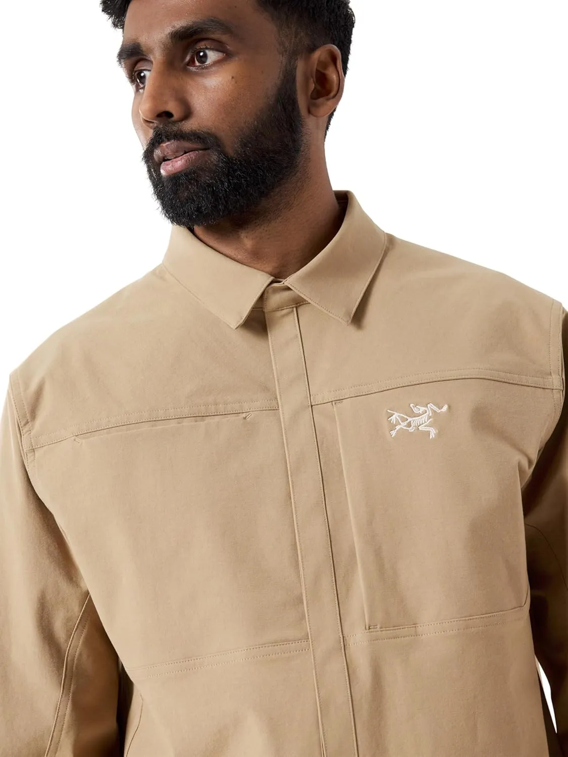 Arc'teryx Cronin Cotton Overshirt Men's | Cotton-Blend Bouldering Overshirt