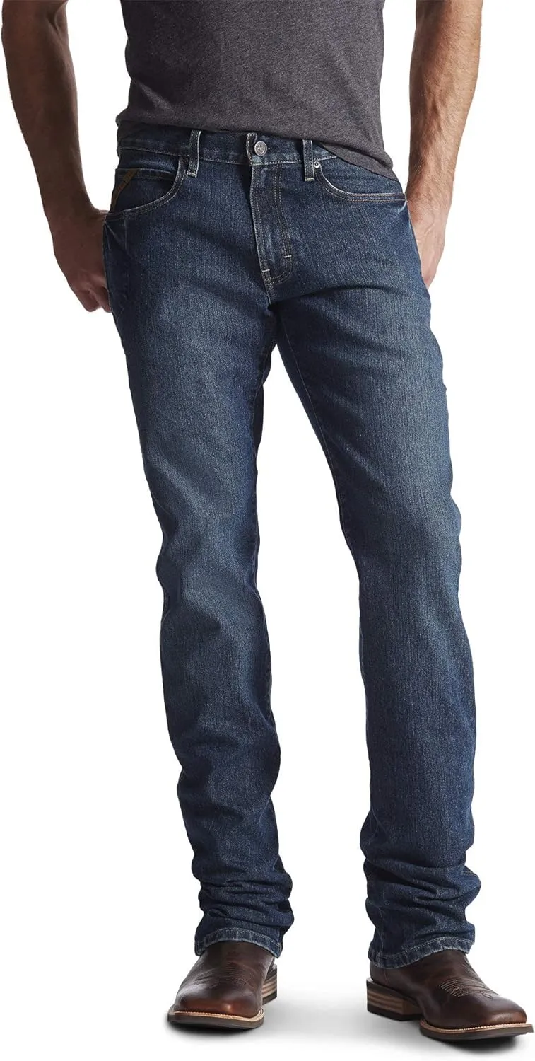 ARIAT Men's Rebar M4 LR DuraStretch BSC Boot Cut Jean