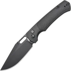 ARTISANCUTLERY REVEL Pocket Knife with 3.54'' AR-RPM9 Steel Blade, Folding Knife with FRN Handle for Men Women Camping Hiking(1867P Black)