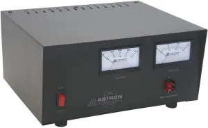 Astron RS-70M-AP Desktop 13.8VDC Linear Power Supply with Meters and Anderson Power Poles, 70A Peak, 57A Continuous